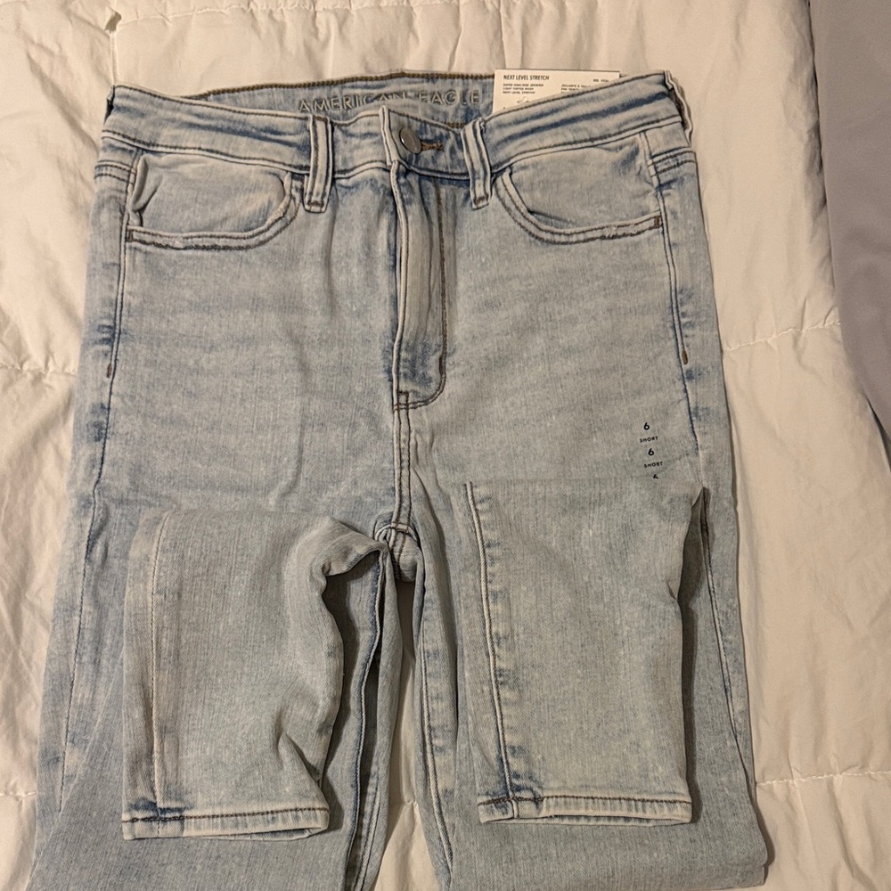 American Eagle Outfitters Slim Straight Light Blue Jeans